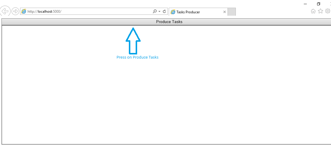 Produce Tasks button