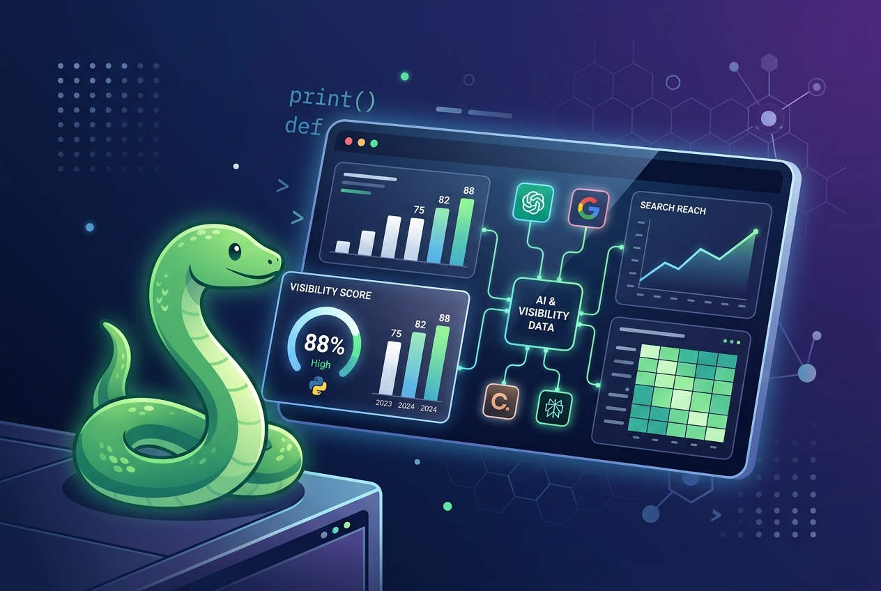 How to Track Your AI Visibility with Python using the RankBits API