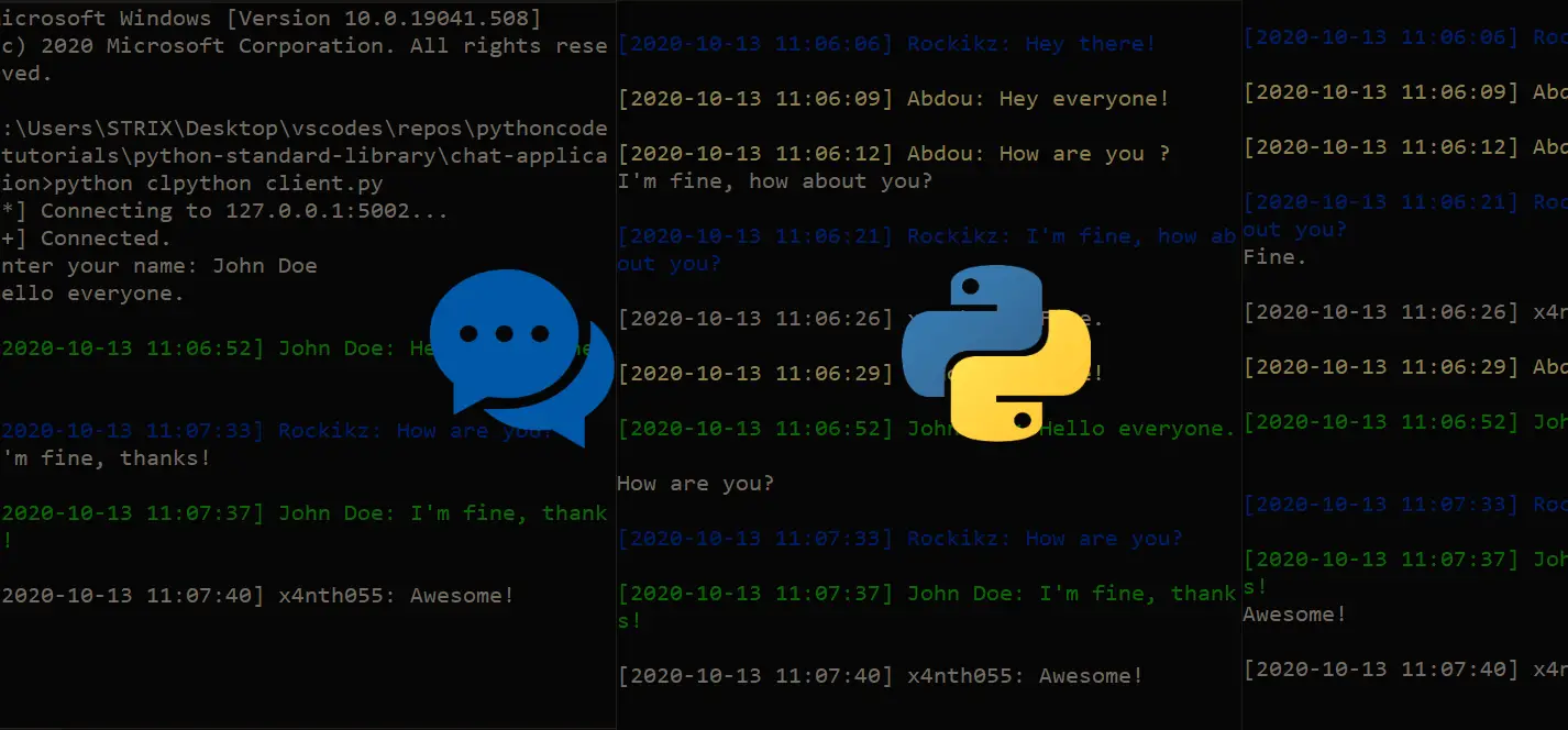 How to Make a Chat Application in Python