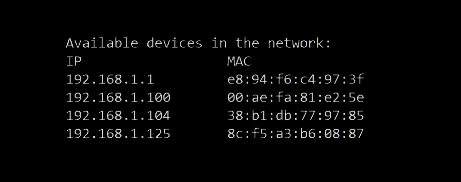 How to Make a Network Scanner using Scapy in Python