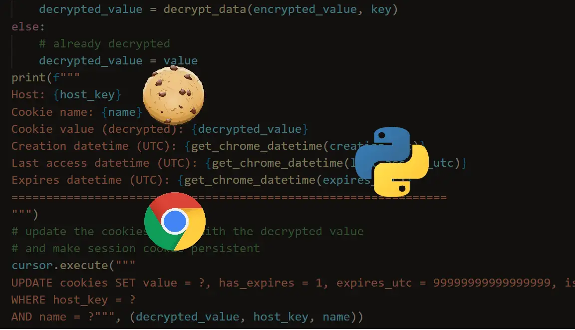 How to Extract Chrome Cookies in Python