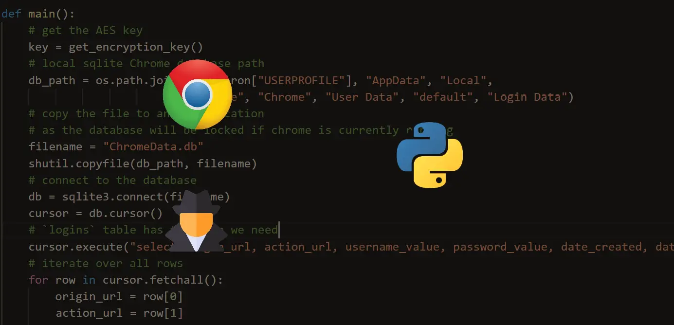 How to Extract Chrome Passwords in Python