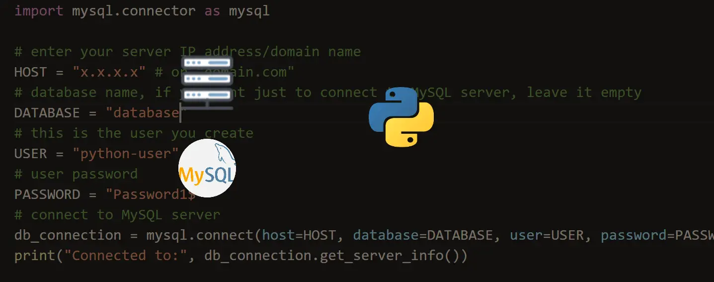How to Connect to a Remote MySQL Database in Python