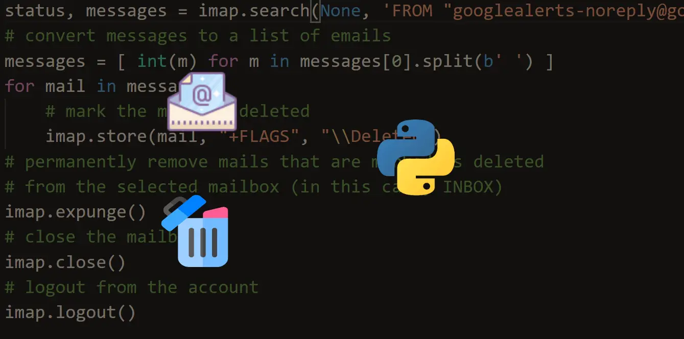 How to Delete Emails in Python