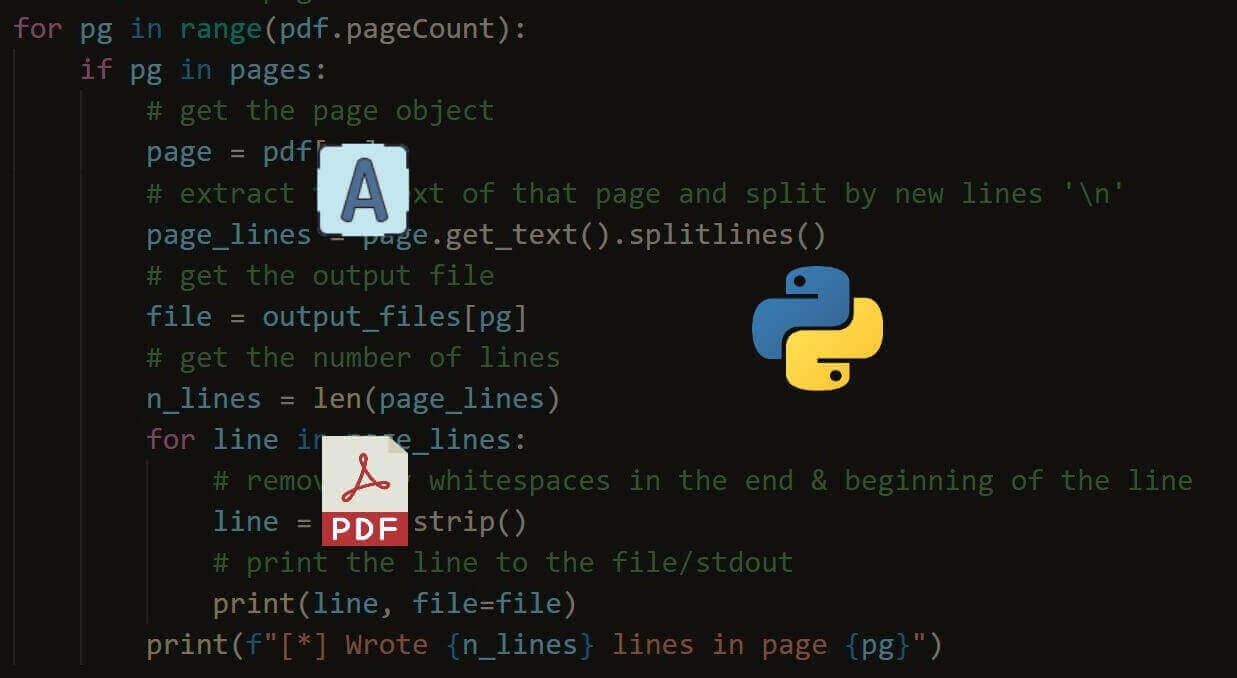 How To Extract Text From PDF In Python Python Code