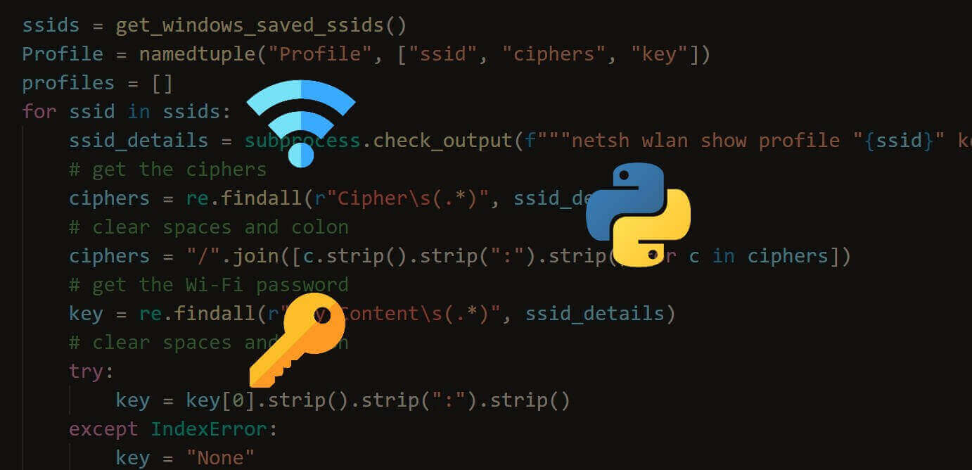 python hack wifi password