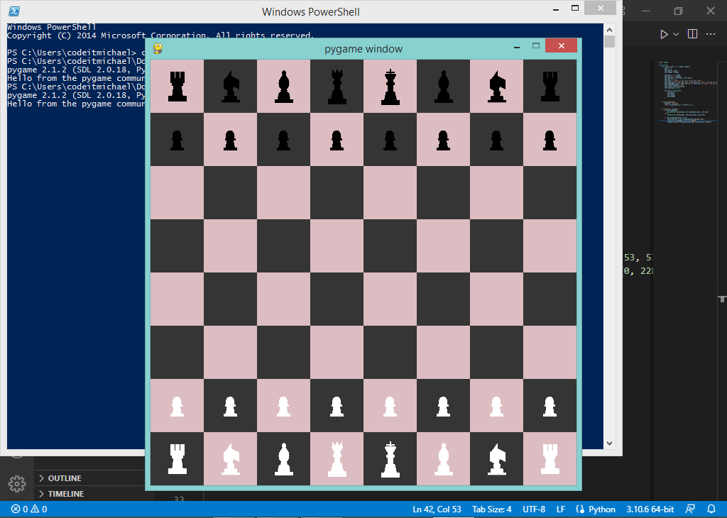 Chess Board Using MatPlotLib Python - GeeksforGeeks