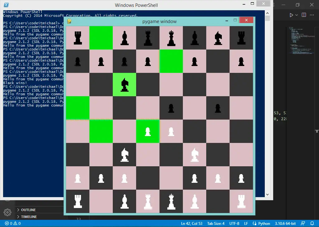 object oriented - Chess game in Python - follow-up - Code Review