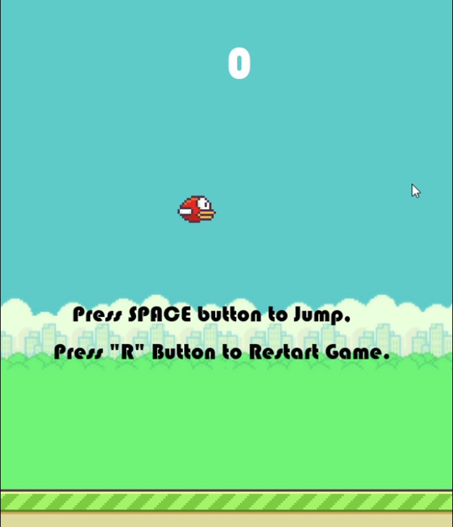 Flappy Bird Python Tutorial, Flappy Bird Game in Python, Python Projects  for Resume