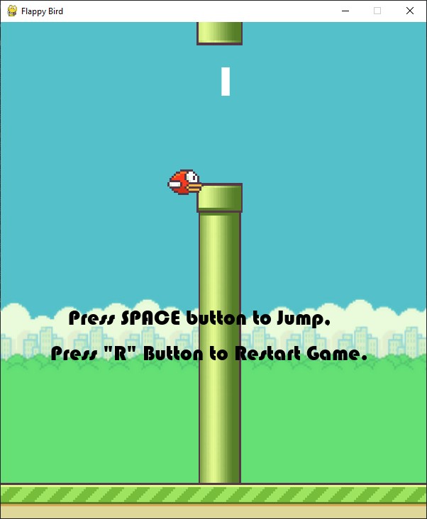 Screen Scrolling in Flappy Bird using Scratch