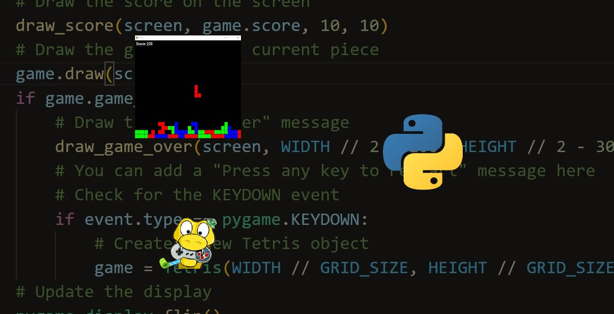 How to develop a game in Python - Javatpoint