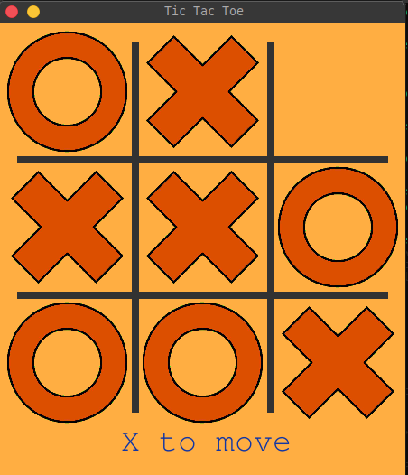 Tic Tac Toe python game