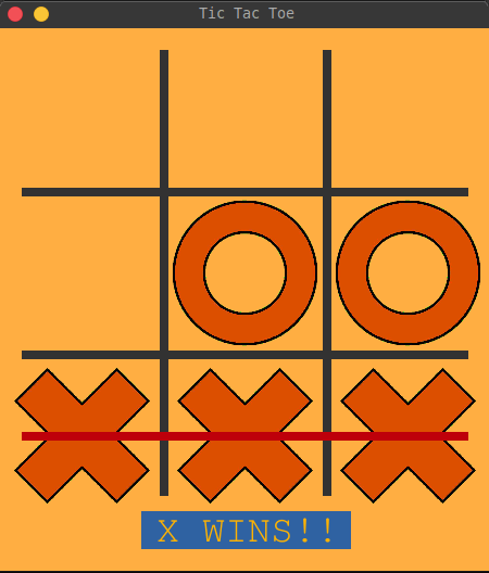 Tic Tac Toe GUI In Python using PyGame - GeeksforGeeks