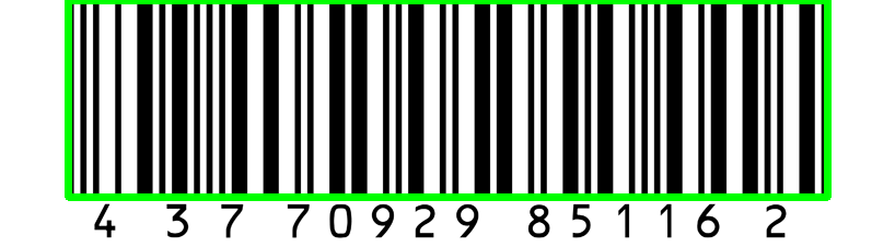 Barcode detected using Python