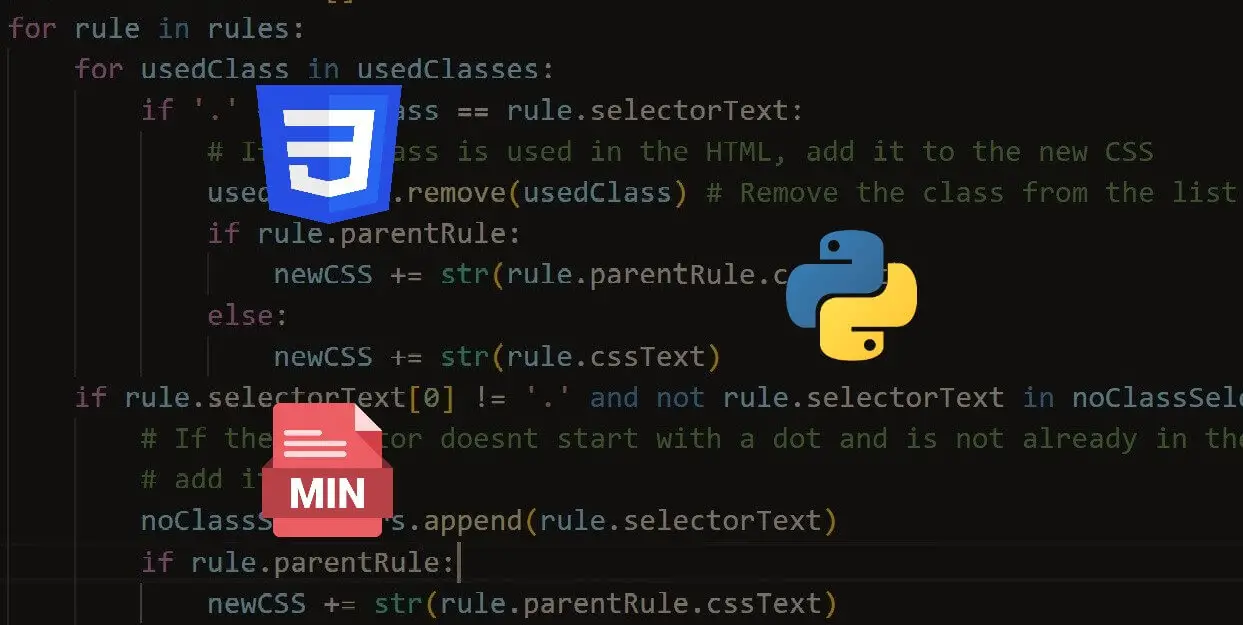 How to Minify CSS with Python