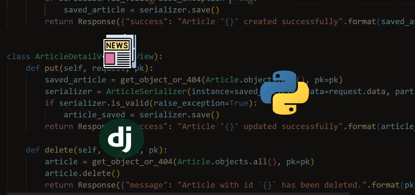 How to Build a News Site API with Django Rest Framework in Python
