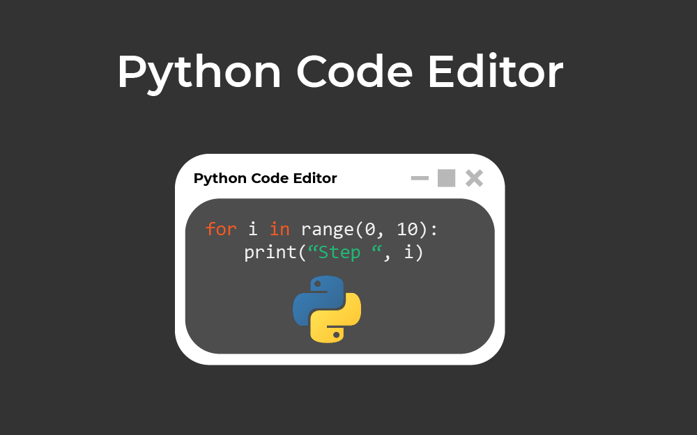 How to Make a Python Code Editor using Tkinter in Python