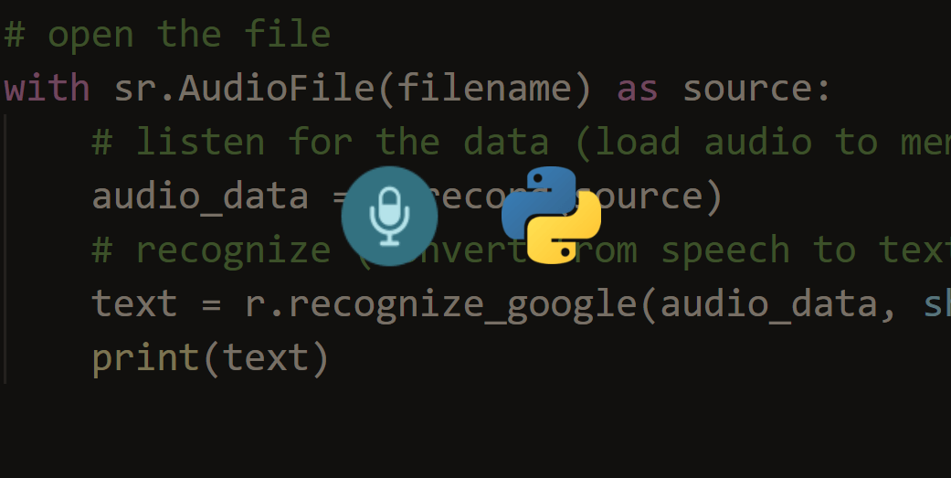 How to Convert Speech to Text in Python