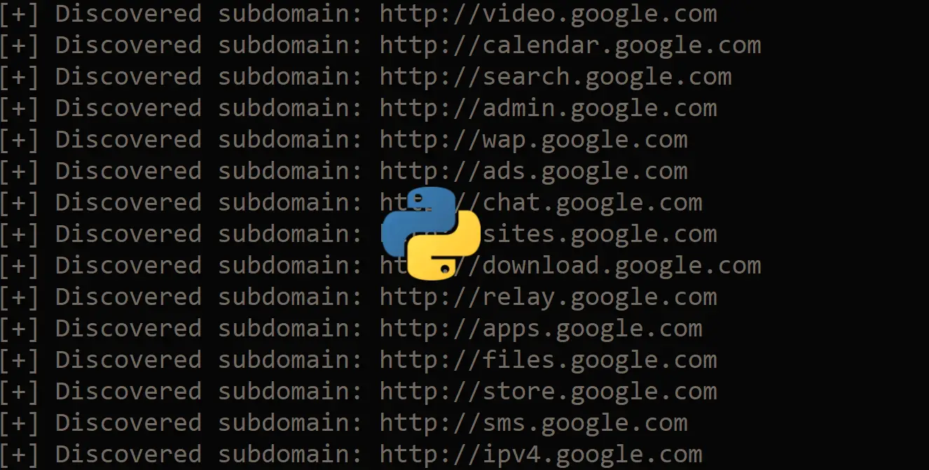 How to Make a Subdomain Scanner in Python