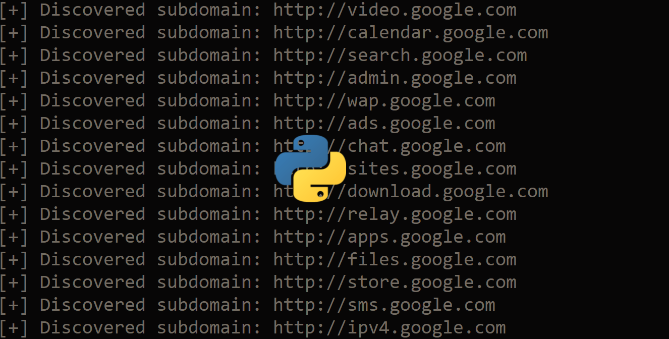 How to Make a Subdomain Scanner in Python