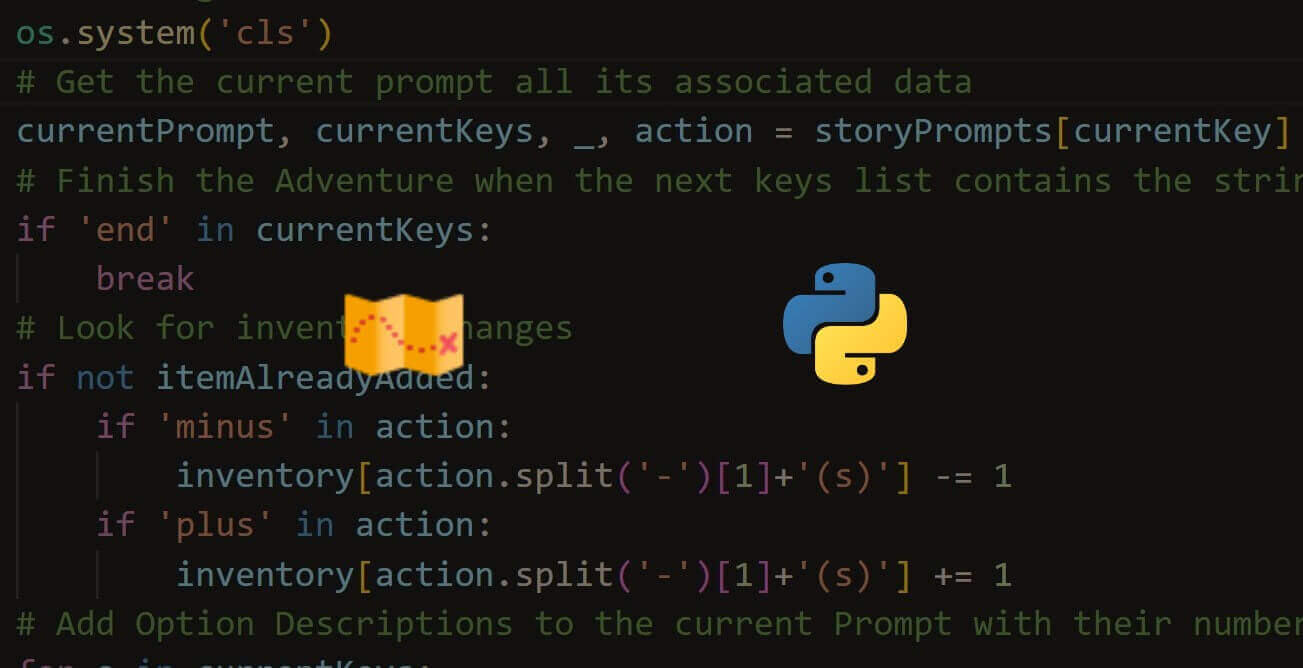 How to Make a Text Adventure Game in Python - The Python Code