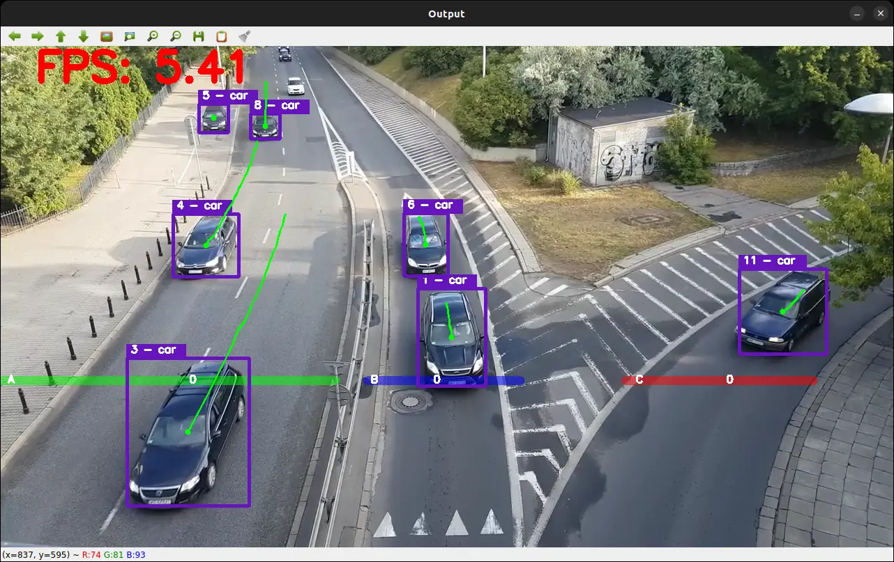 Real-Time Vehicle Detection, Tracking and Counting in Python