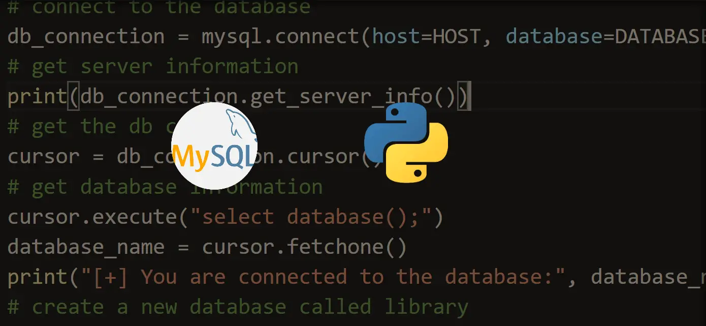 How to Use MySQL Database in Python