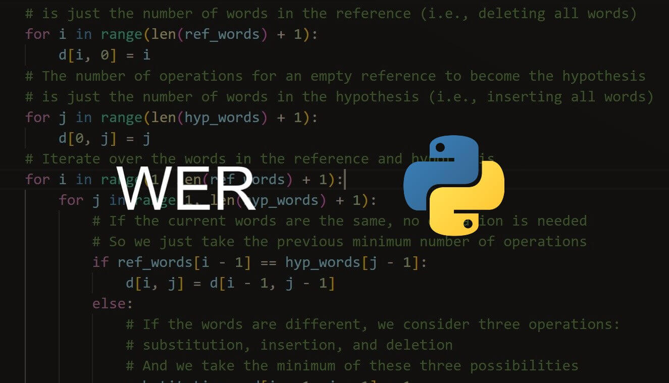 word-error-rate-in-python-the-python-code