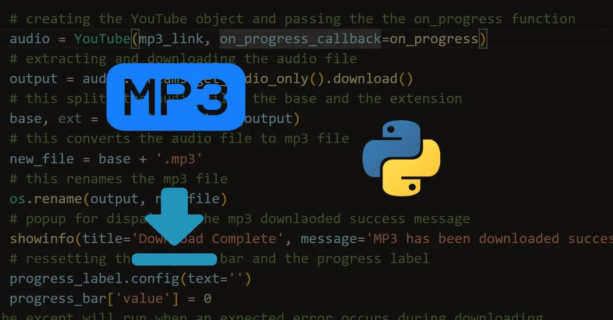 How to Make a YouTube Audio Downloader in Python