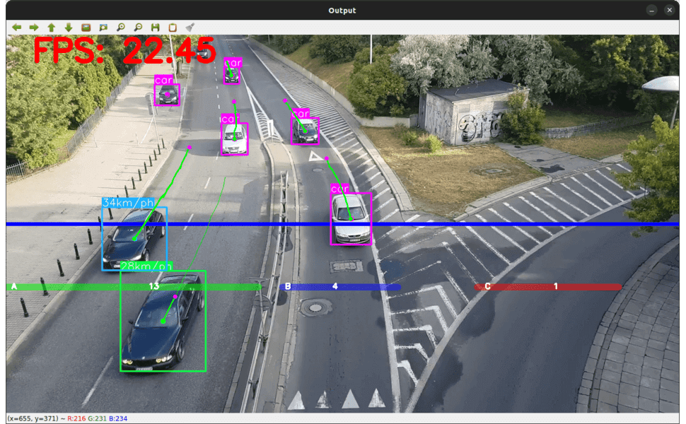 Real-time Traffic Monitoring System Demo