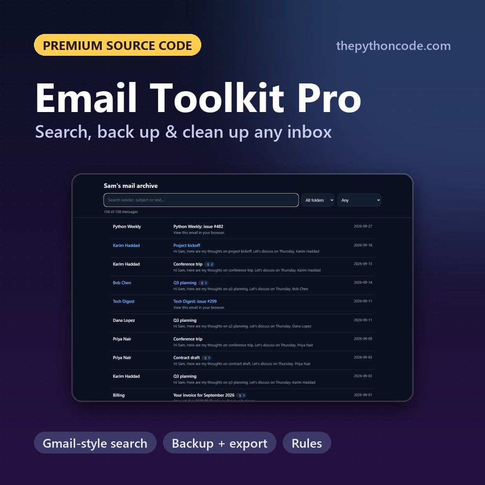 Email Toolkit Pro